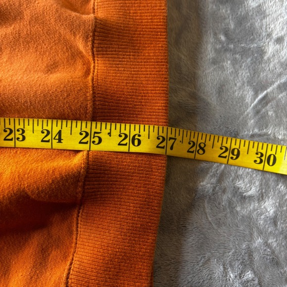 Texas Longhorns Orange Full Zip Hoodie Sweatshirt Mens XL University of Texas - Picture 13 of 14